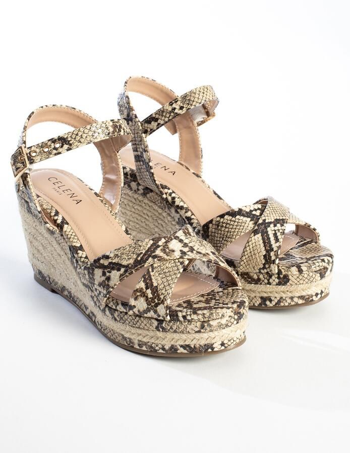 Celena Sandaal 'Chelsey' beige bruin - Foto 4