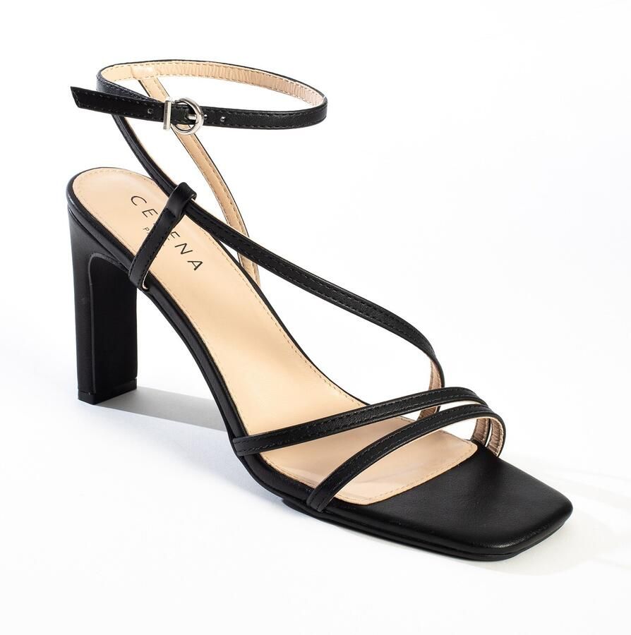 Celena Sandalen met riem 'Cai' zwart - Foto 2