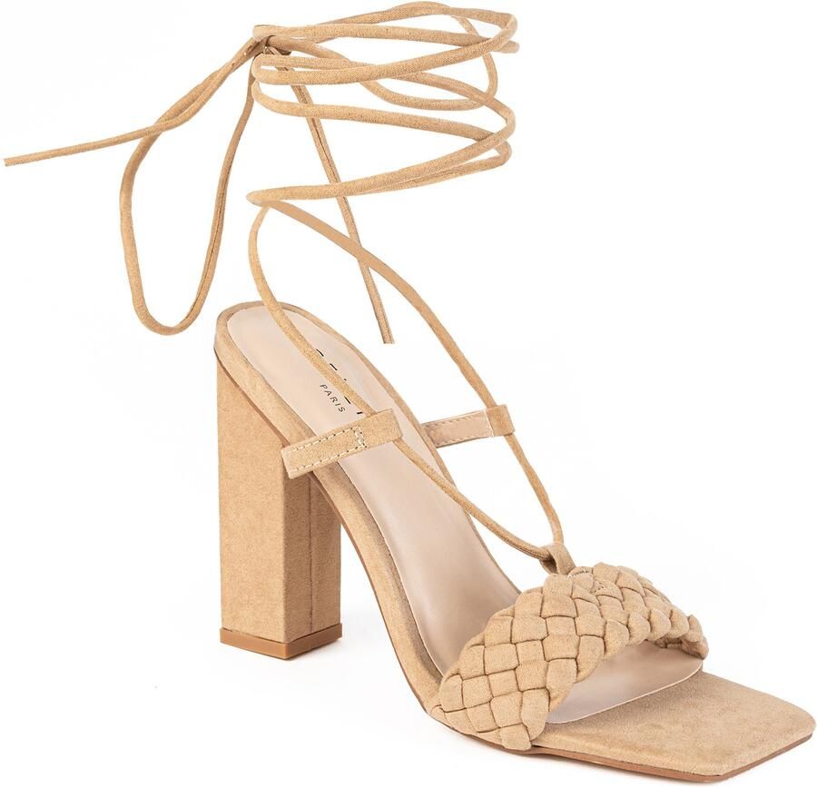 Celena Sandalen met riem 'Chahra' beige - Foto 2