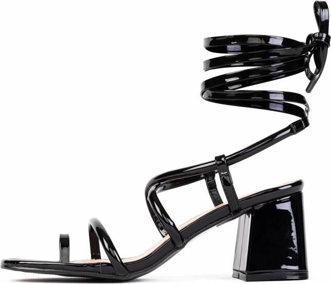 Celena Sandalen met riem zwart