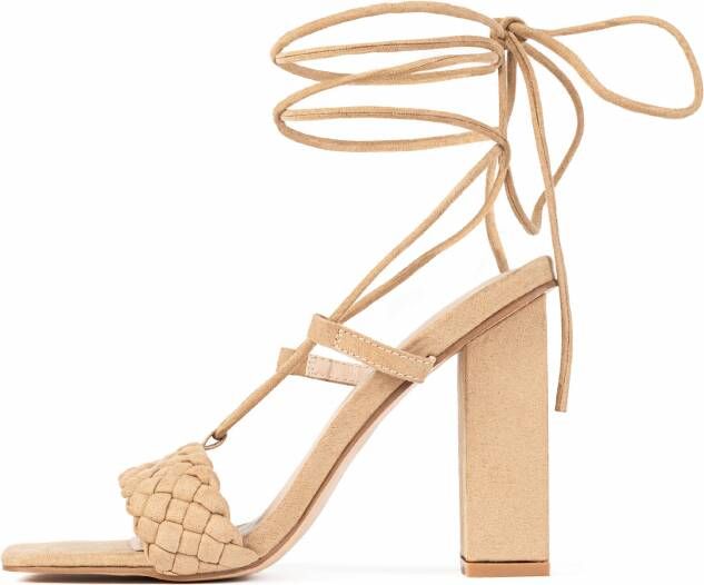 Celena Sandalen met riem 'Chahra' beige