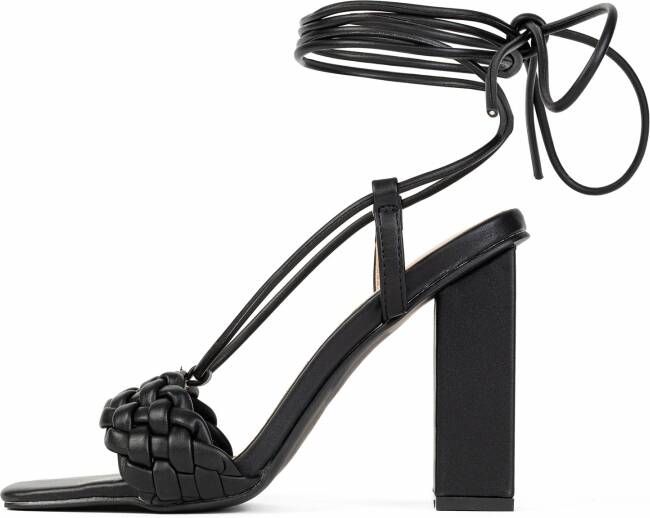 Celena Sandalen met riem 'Chahra' zwart