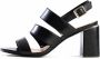 Celena Sandalen met riem 'Charis' zwart - Thumbnail 1