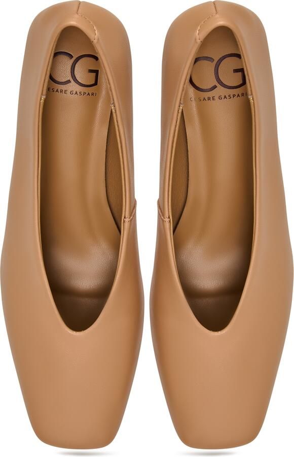 CESARE GASPARI Ballerina beige - Foto 4