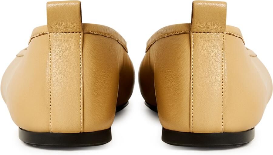 CESARE GASPARI Ballerina beige zwart - Foto 3