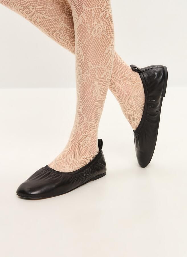 CESARE GASPARI Ballerina zwart - Foto 2
