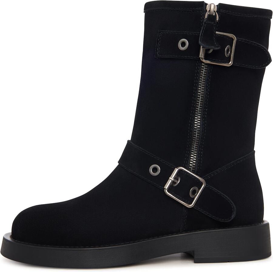 Cesare Gaspari Rogue Buckle Moto Boot Zwart