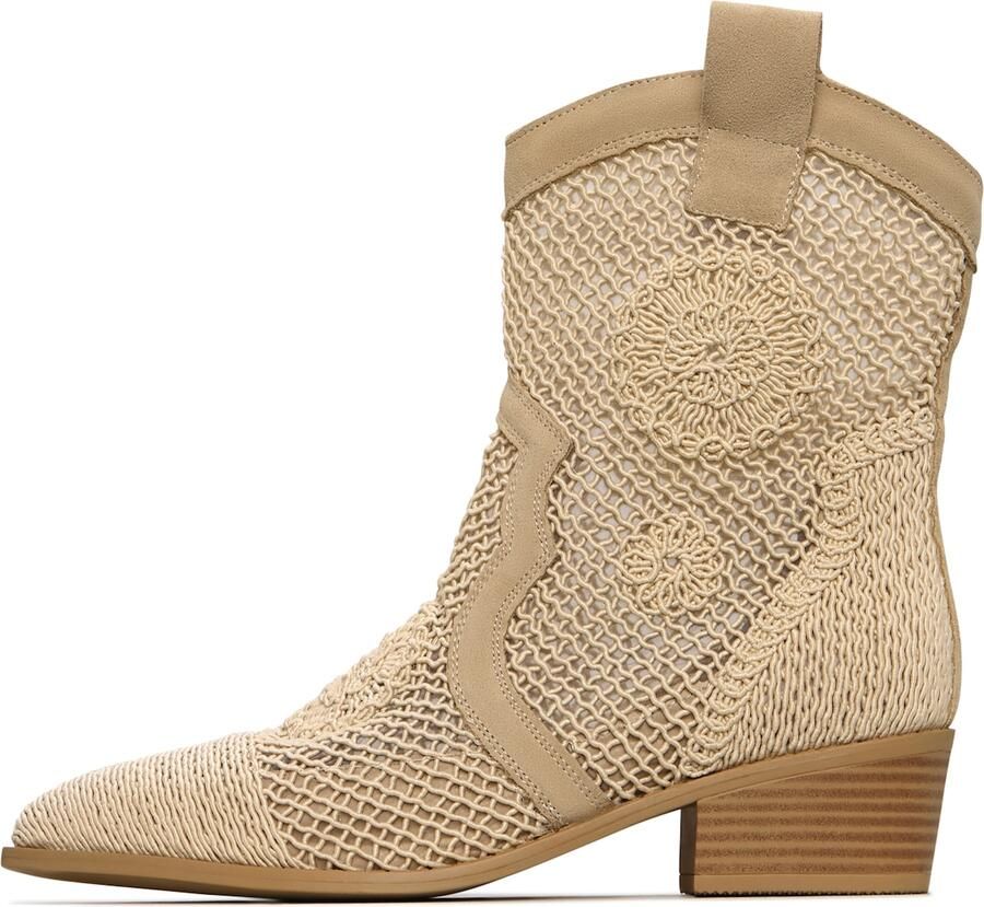 Cesare Gaspari Suede Cowboy Boots Beige - Foto 1