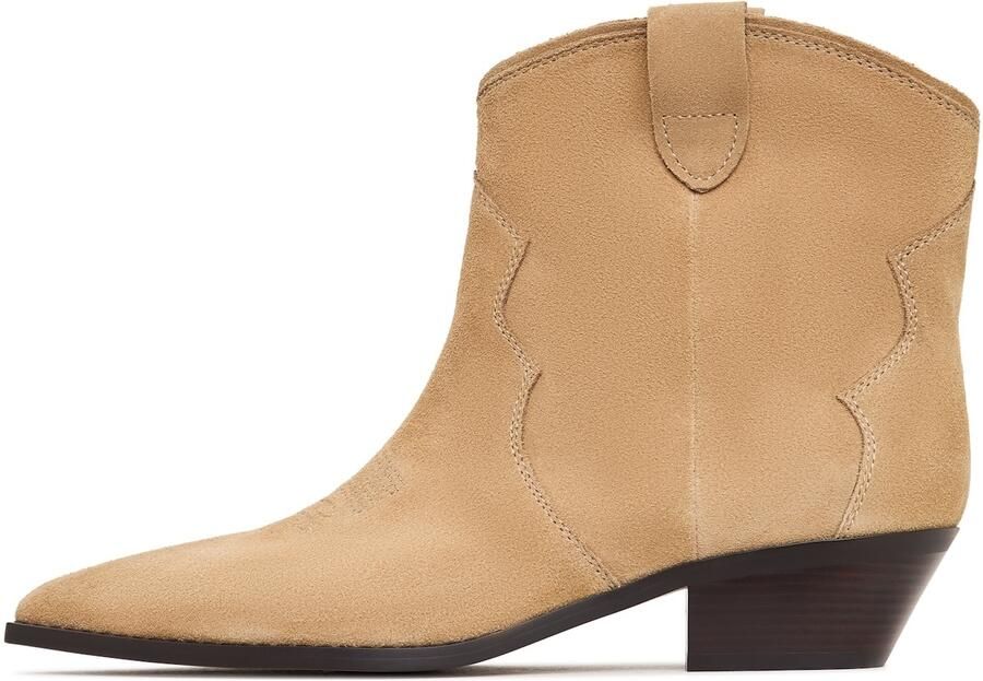 Cesare Gaspari Laag-schacht Cowboy Laarzen Hazel Beige