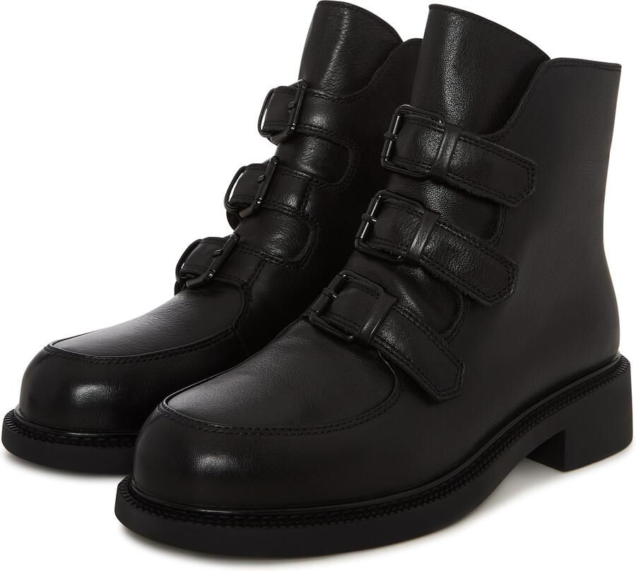Cesare Gaspari Triple Strap Mid Ankle Boot - Foto 2