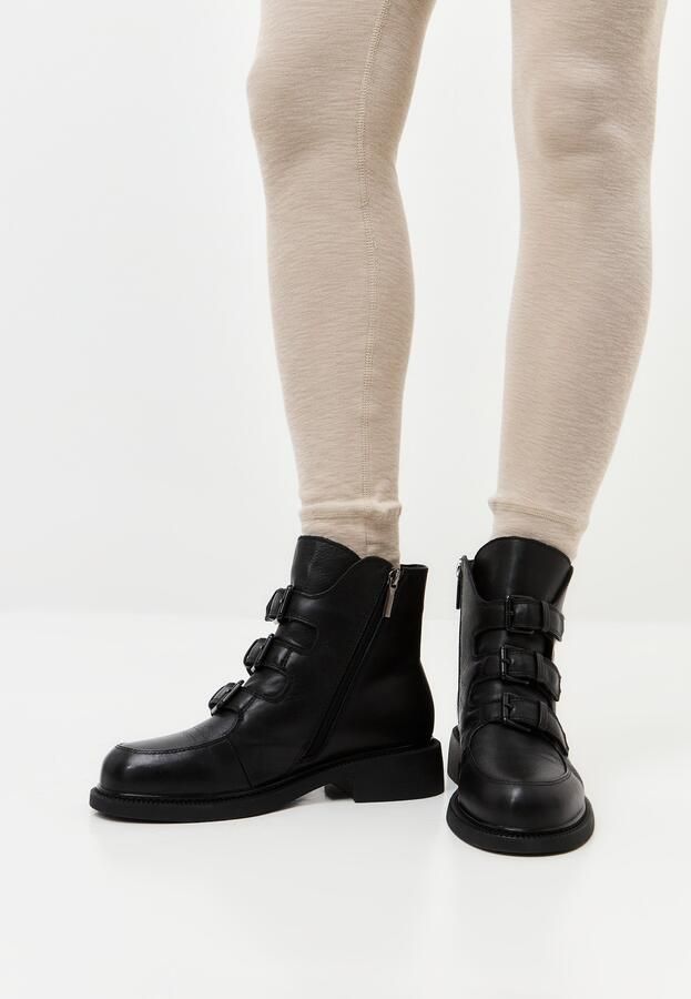 Cesare Gaspari Triple Strap Mid Ankle Boot - Foto 4