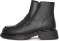 Cesare Gaspari Sculpted Zip Loafer Boot - Zwart
