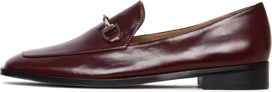 Cesare Gaspari Equestrian Chic Loafers Bordeaux