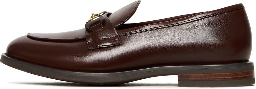 Cesare Gaspari Leren Loafers Bruin