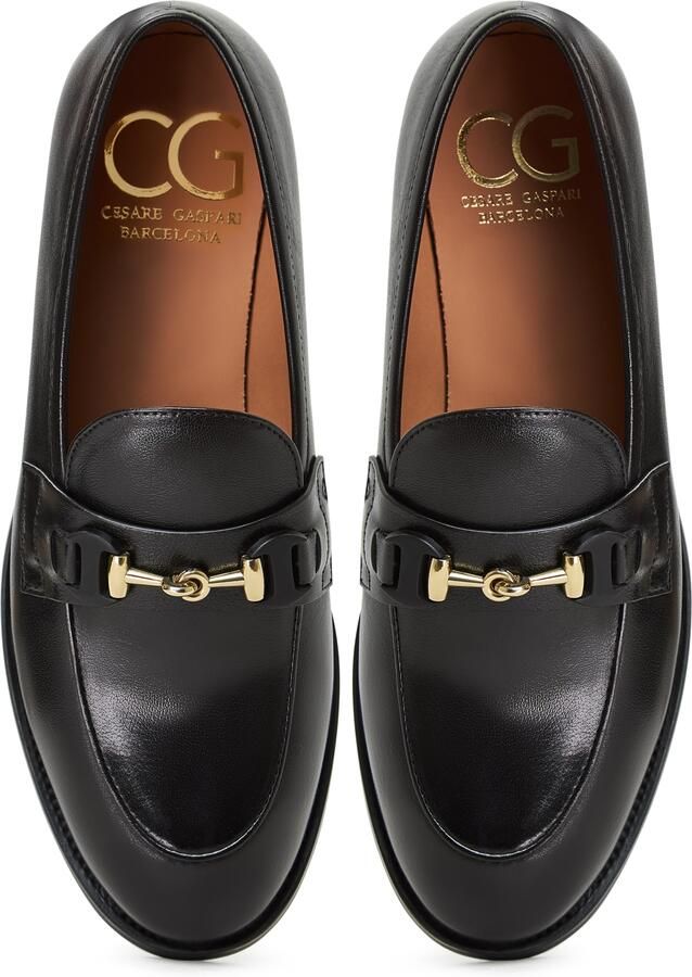 Cesare Gaspari Platform Loafers Black Dames - Foto 2