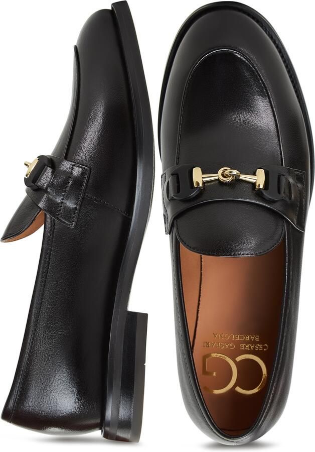 Cesare Gaspari Platform Loafers Black Dames - Foto 3