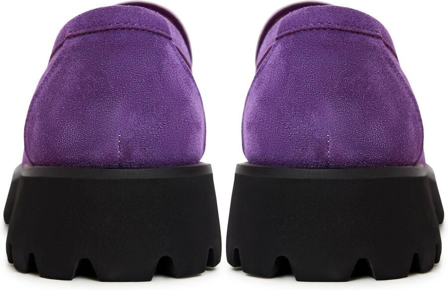 Cesare Gaspari Platform Loafers Violet Purple Dames - Foto 2