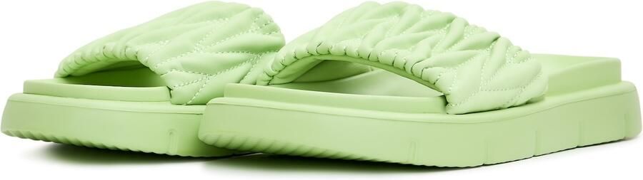 Cesare Gaspari Groene Platform Slippers Green Dames - Foto 5
