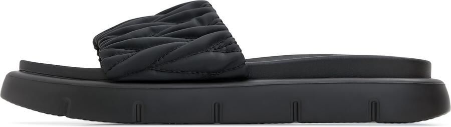 Cesare Gaspari Platform Slippers Zwart Black Dames