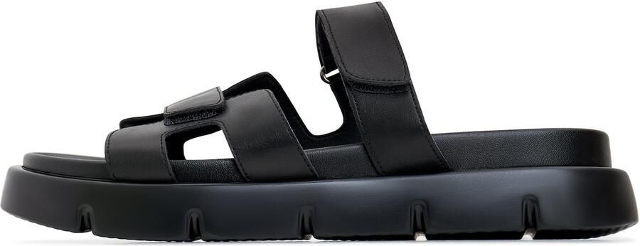 Cesare Gaspari Elegante Platform Mules Zwart Black Dames