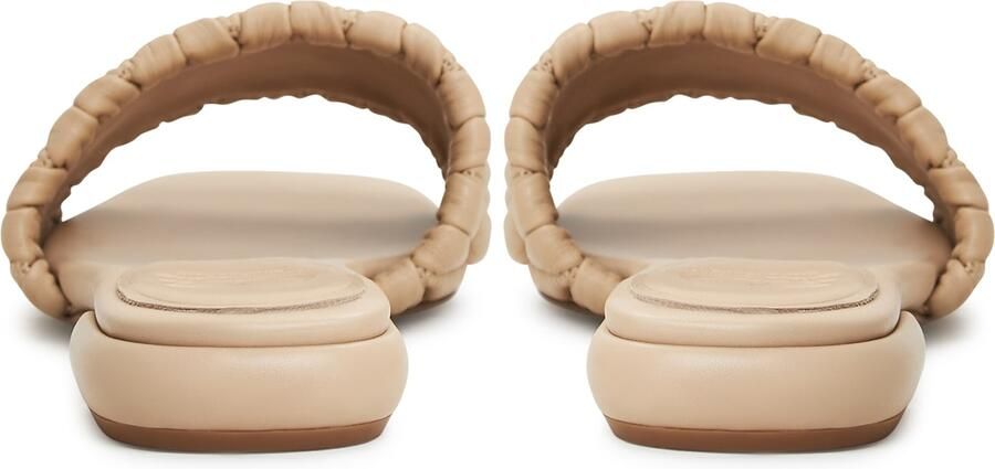 Cesare Gaspari Block Heeled Slippers Stephanie Beige Dames - Foto 4