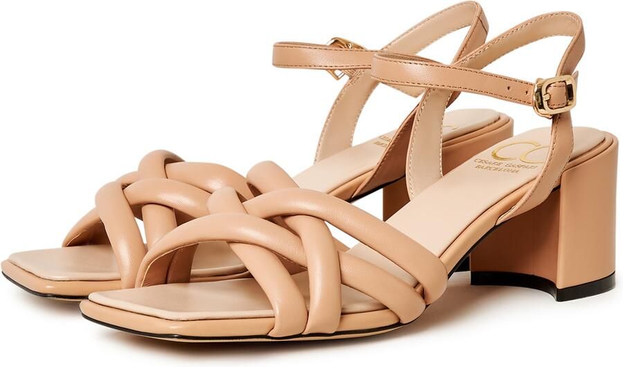 Cesare Gaspari Sandalen met blokhak Anaia - Foto 4