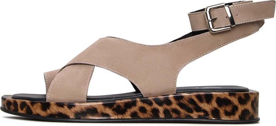 CESARE GASPARI Sandaal beige