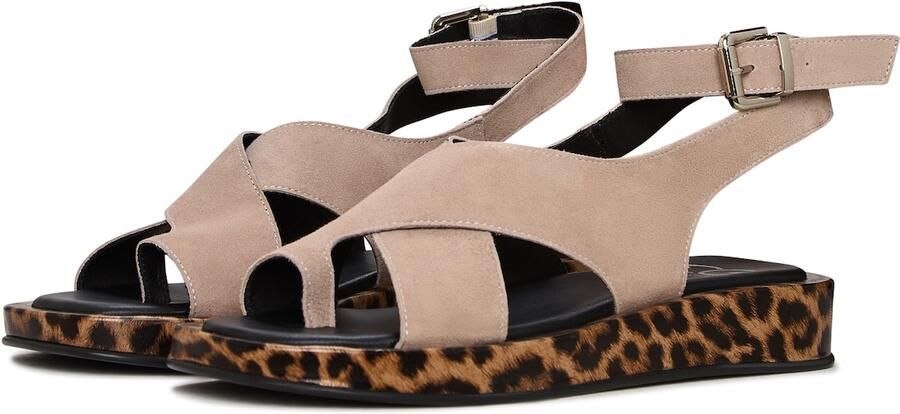 CESARE GASPARI Sandaal beige - Foto 5