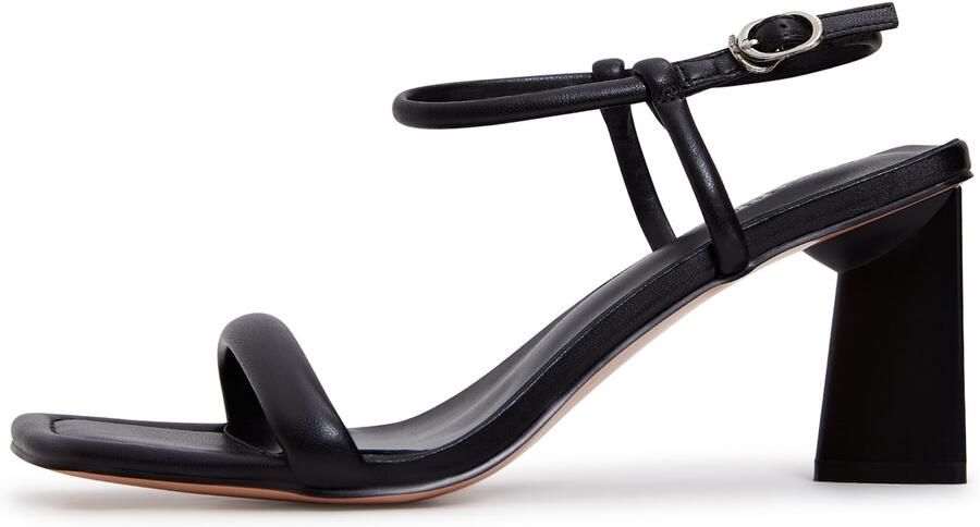 Cesare Gaspari Elegante High Heeled Sandalen Zwart Black Dames - Foto 1