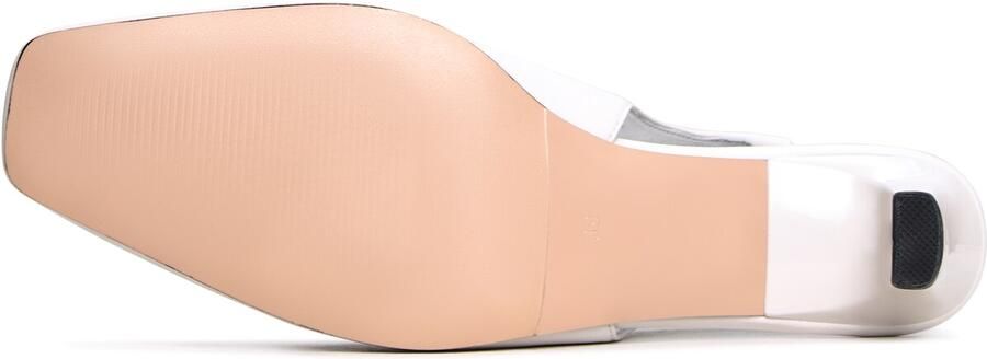 CESARE GASPARI Slingpumps wit - Foto 6
