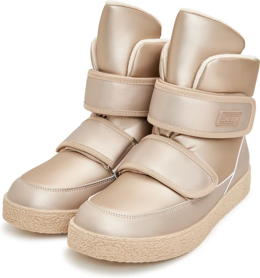 CESARE GASPARI Snowboots beige - Foto 2