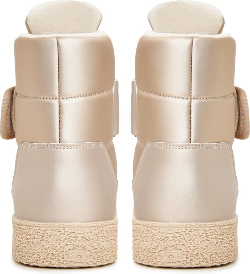 CESARE GASPARI Snowboots beige - Foto 3