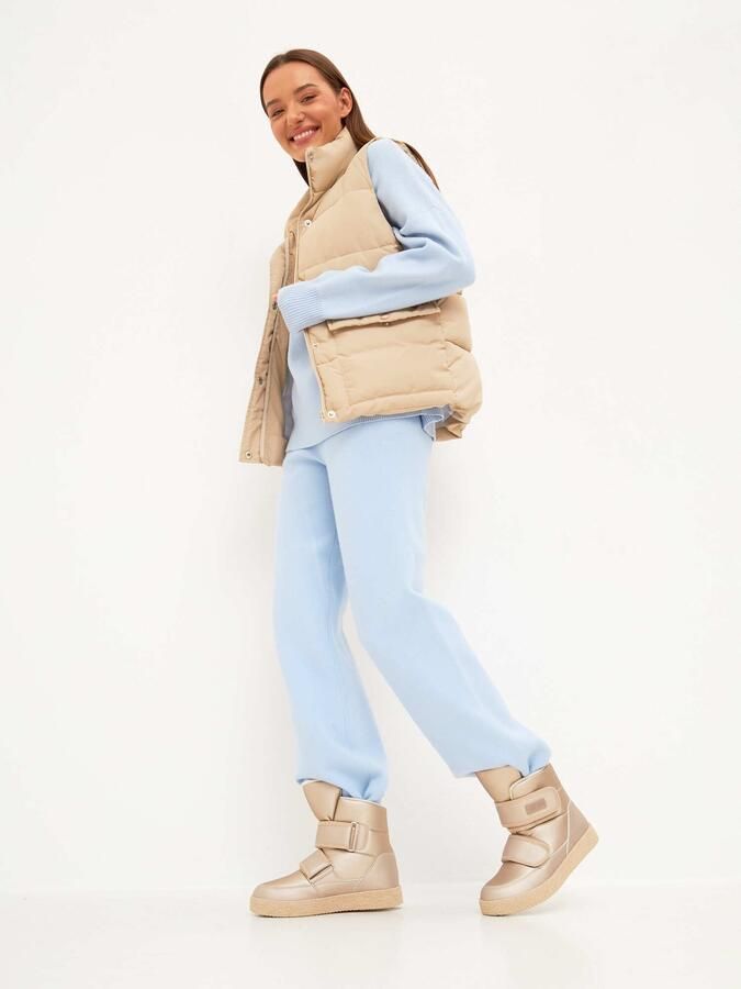 CESARE GASPARI Snowboots beige - Foto 4