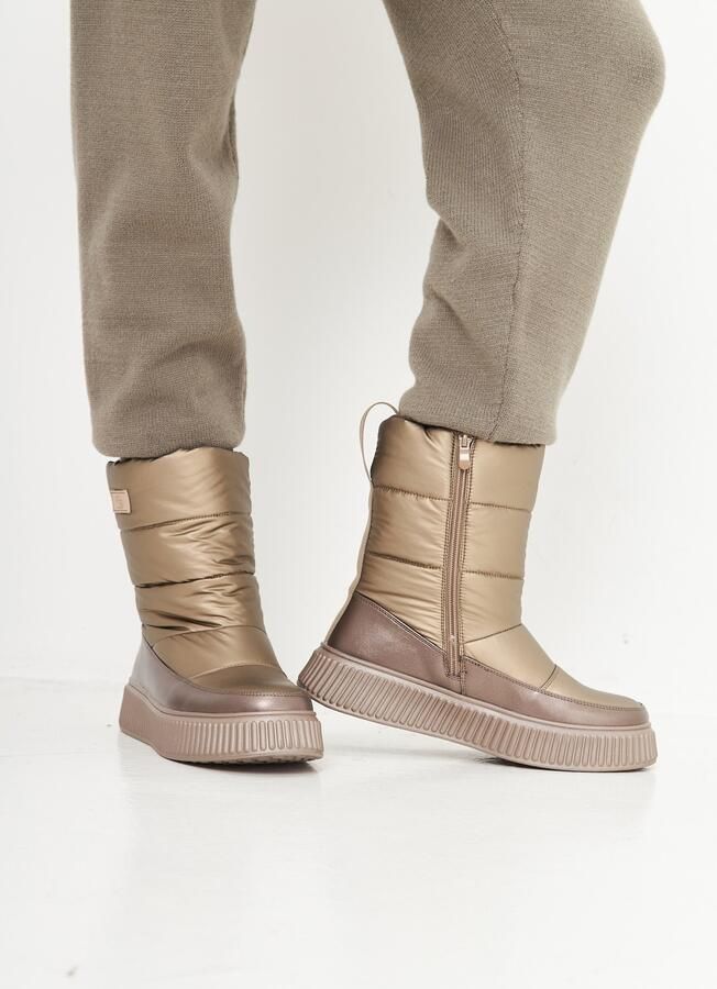 CESARE GASPARI Snowboots goud - Foto 5