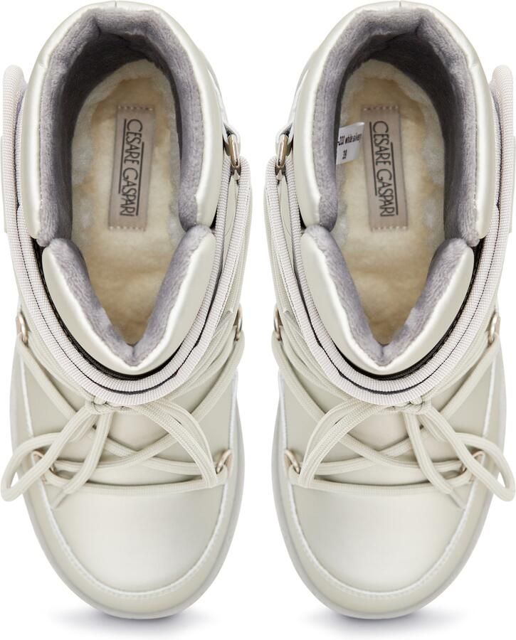 CESARE GASPARI Snowboots natuurwit - Foto 4