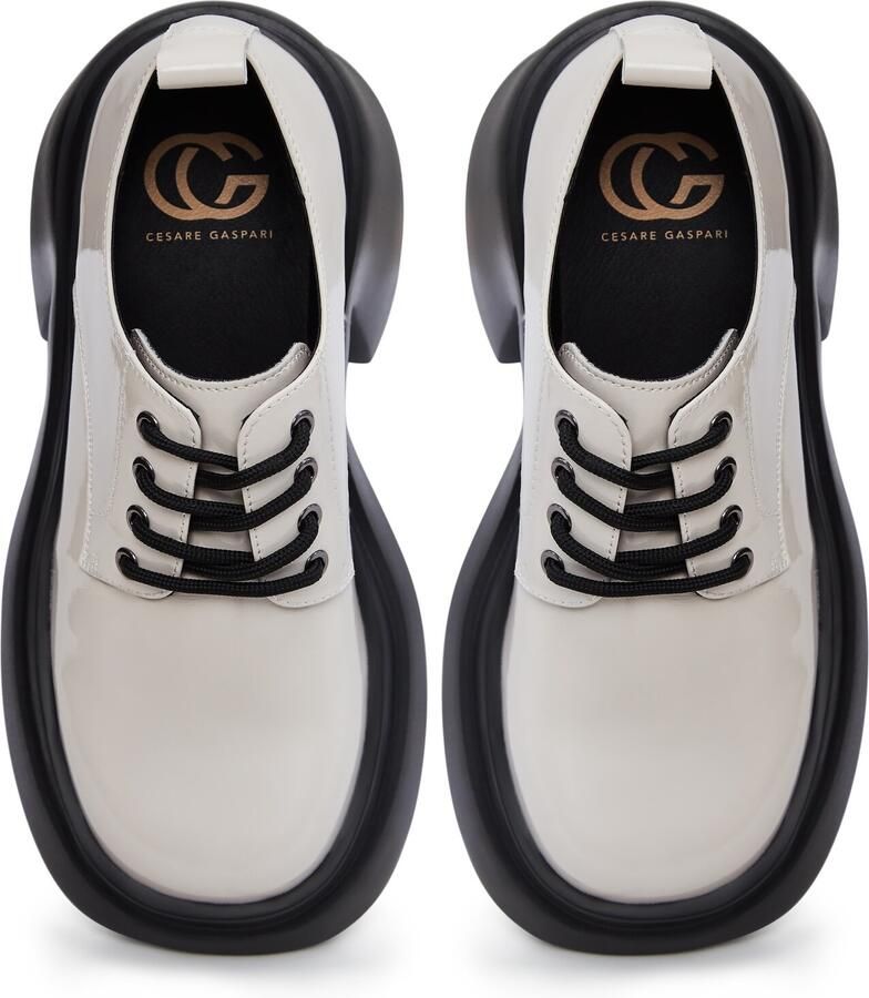 Cesare Gaspari Witte Chunky Loafers White Dames - Foto 2