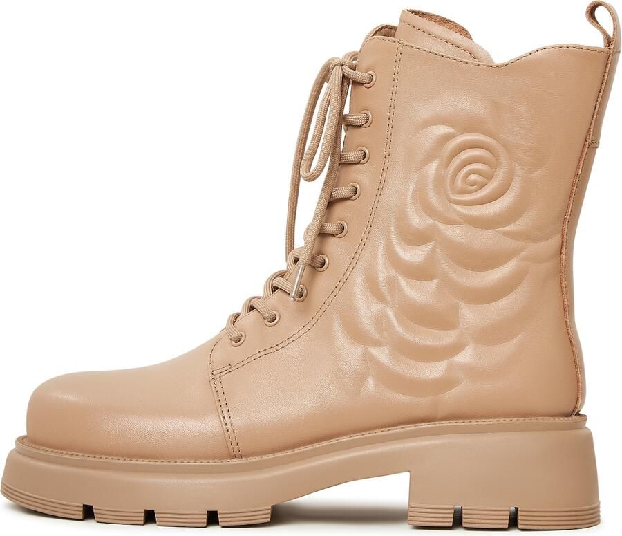 CESARE GASPARI Veterlaarsjes beige