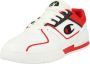 Champion 3 Point Low heren sneaker S21882-CHA-WW006 wit zwart rood - Thumbnail 2