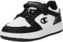 Champion RD 2.0LOW kindersneaker S32414-CHA-WW019 wit zwart wit - Thumbnail 2