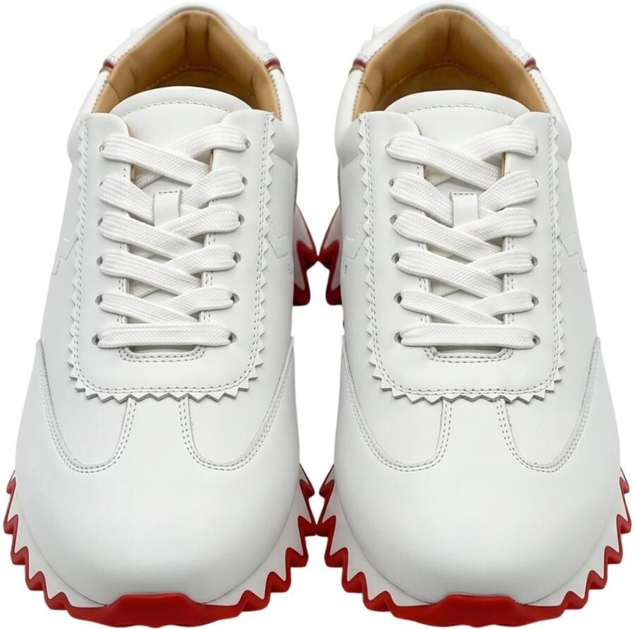 Christian Louboutin Sneakers laag 'Louboutin Sneakers Herren weiß rot' wit - Foto 2