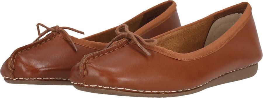 Clarks Ballerina's Freckle Ice Slipper flats slipper met strikjes - Foto 7