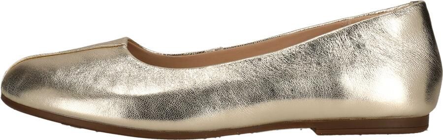 CLARKS Ballerina 'Livia' goud