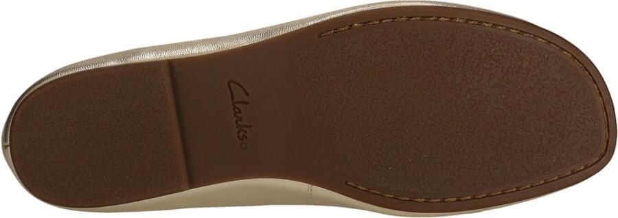 CLARKS Ballerina 'Livia' goud - Foto 4