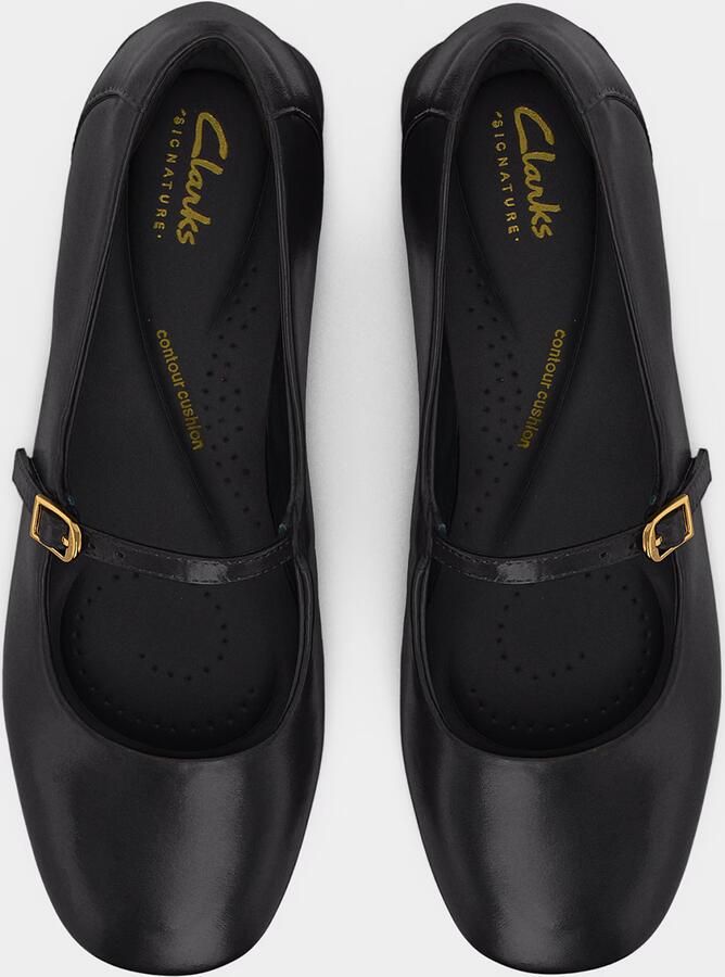 CLARKS Ballerina met riempjes 'Daiss30' zwart - Foto 3