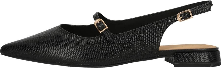 CLARKS Ballerina met riempjes 'Sensa15 Shine' zwart