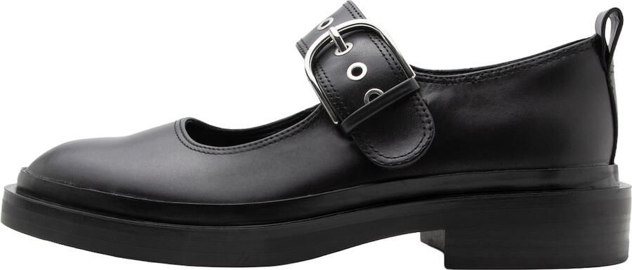 CLARKS Ballerina 'Previa Bar' zwart