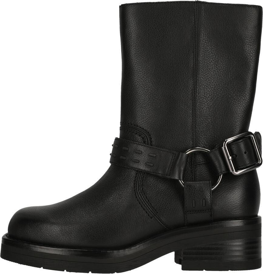 CLARKS Boots 'Rebelle Up Black Leather' zwart - Foto 3