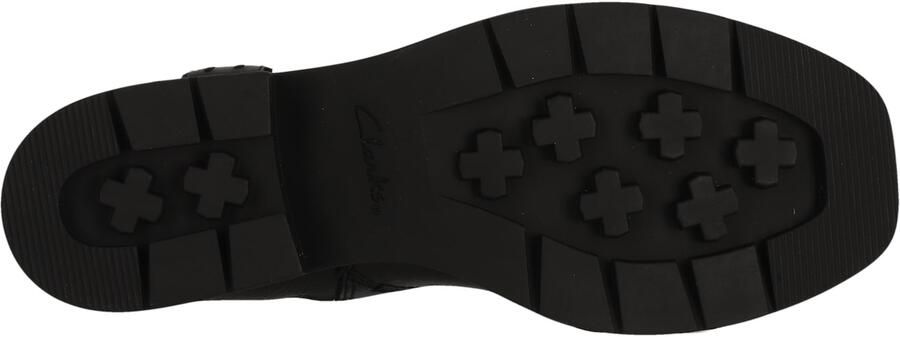 CLARKS Boots 'Rebelle Up Black Leather' zwart - Foto 6