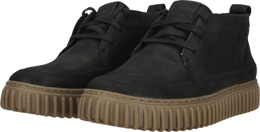 Clarks Instappers Torhill LaceHiBlack Zwart - Foto 9