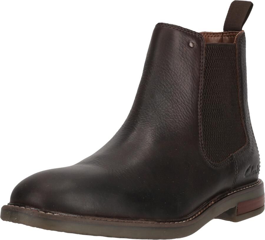 CLARKS Chelsea boots 'Jaxen Easy' bruin